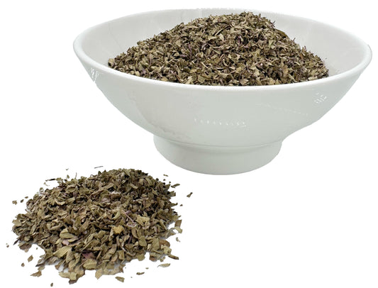 Origan en herbes dans un sachet refermable - Herbe aromatique aux propriétés antiseptiques, idéale pour sauces et plats méditerranéens.